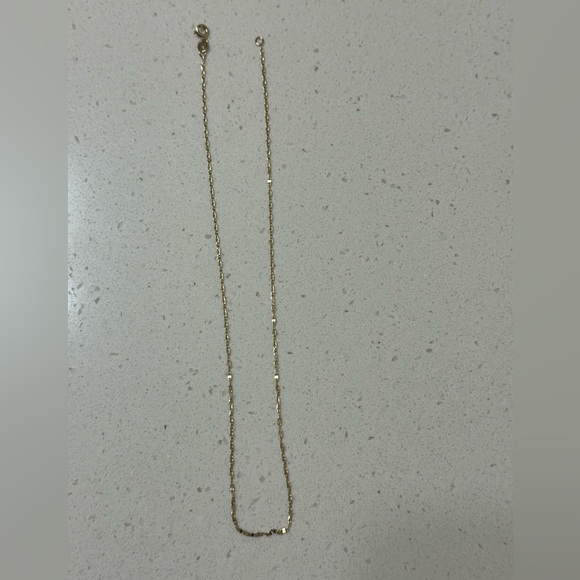 Melanie Auld Fancy Chain - 10k Solid Gold - 16" - Picture 3 of 3